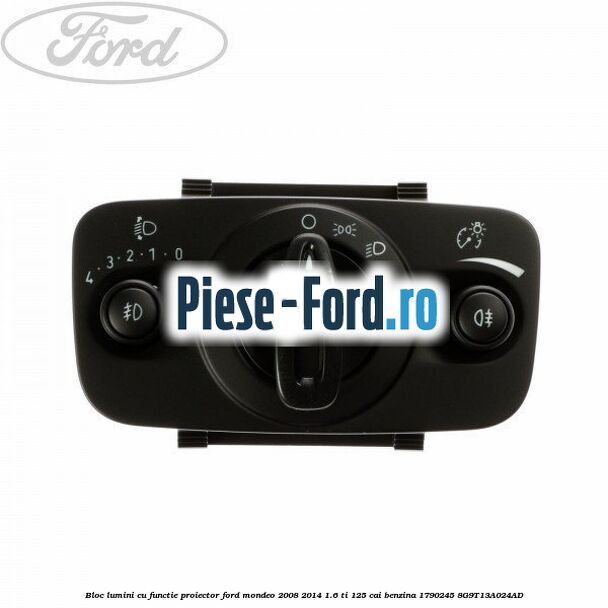 Bloc comanda trackpad meniu stanga Ford Mondeo 2008-2014 1.6 Ti 125 cai benzina