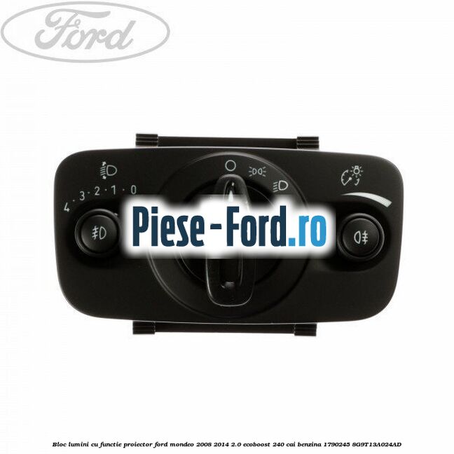 Bloc comanda trackpad meniu stanga Ford Mondeo 2008-2014 2.0 EcoBoost 240 cai benzina