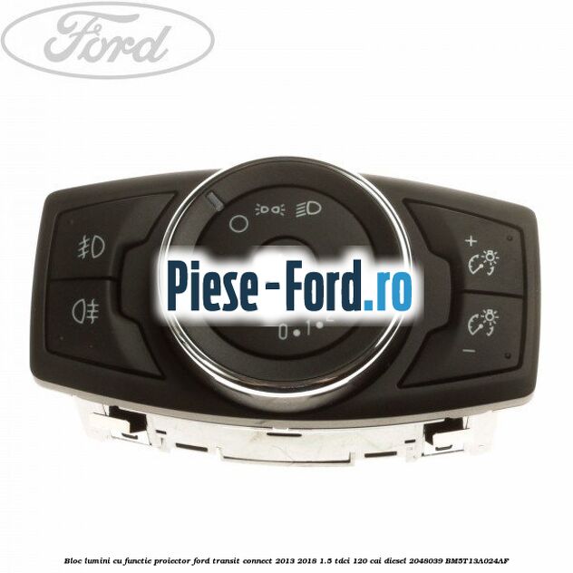 Bloc comenzi radio dreapta inferior Ford Transit Connect 2013-2018 1.5 TDCi 120 cai diesel