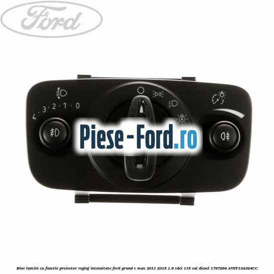 Bloc comanda trackpad meniu stanga superior Ford Grand C-Max 2011-2015 1.6 TDCi 115 cai diesel