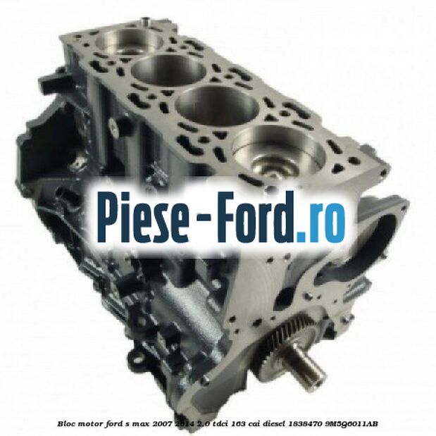 Bloc motor Ford S-Max 2007-2014 2.0 TDCi 163 cai diesel