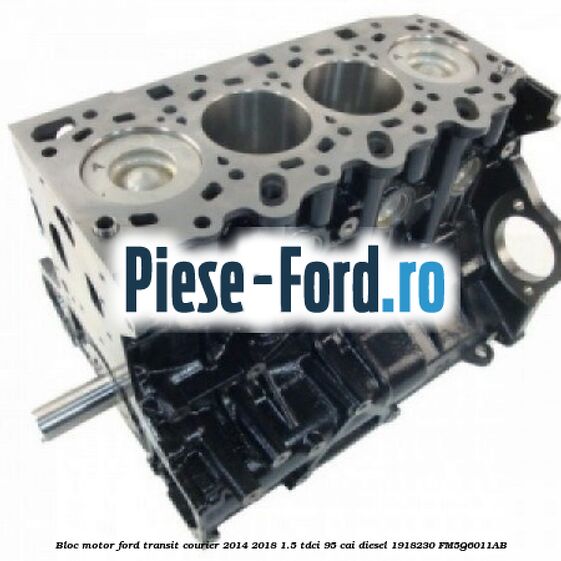 Bloc motor Ford Transit Courier 2014-2018 1.5 TDCi 95 cai diesel #3C4AD3DCEF