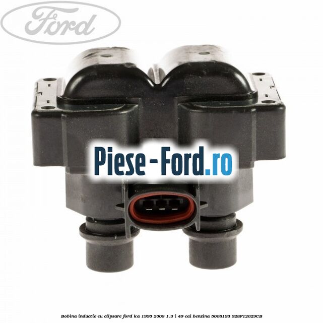 Bobina inductie cu clipsare Ford Ka 1996-2008 1.3 i 49 cai benzina #60E8E6700B