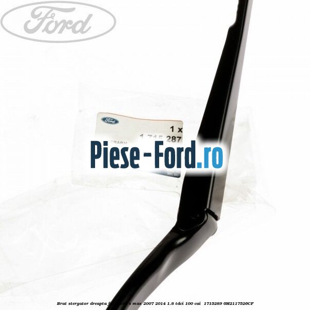 Brat stergator dreapta fata Ford S-Max 2007-2014 1.8 TDCi 100 cai  #7C26610402