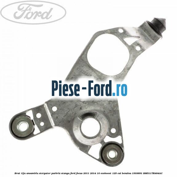 Brat tija ansamblu stergator parbriz stanga Ford Focus 2011-2014 1.0 EcoBoost 125 cai #B8D8BD5FCA