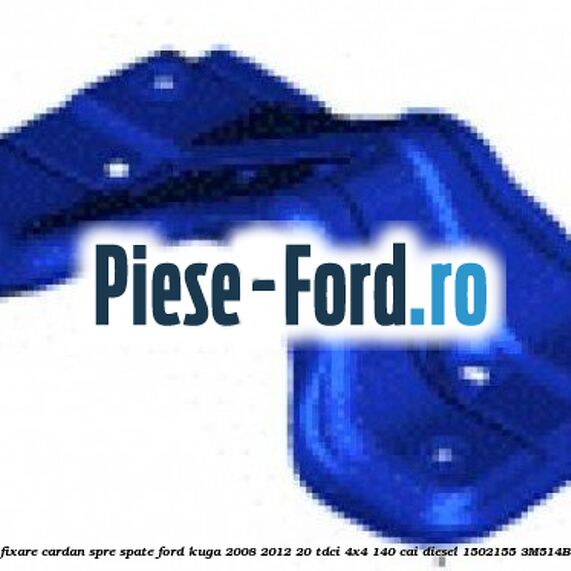 Brida fixare cardan spre spate Ford Kuga 2008-2012 2.0 TDCI 4x4 140 cai #4617640EDE