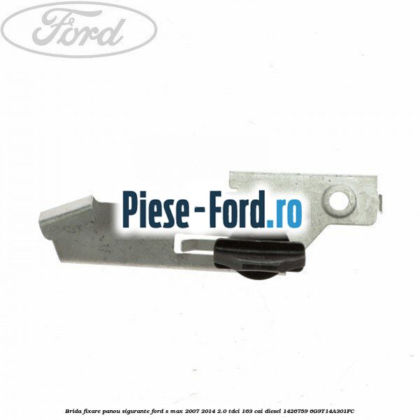 Brida fixare panou sigurante Ford S-Max 2007-2014 2.0 TDCi 163 cai diesel