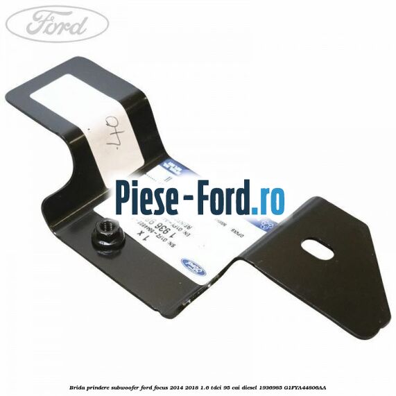 Brida prindere subwoofer Ford Focus 2014-2018 1.6 TDCi 95 cai diesel