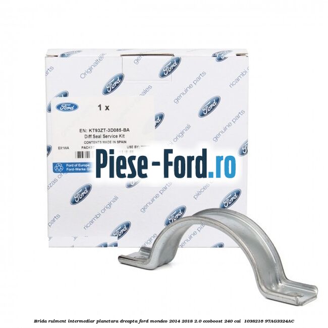 Brida rulment intermediar planetara dreapta Ford Mondeo 2014-2018 2.0 EcoBoost 240 cai  #6D2C1C19F7