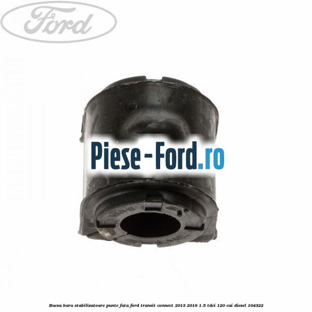 Brida bucsa bara stabilizatoare punte fata Ford Transit Connect 2013-2018 1.5 TDCi 120 cai diesel