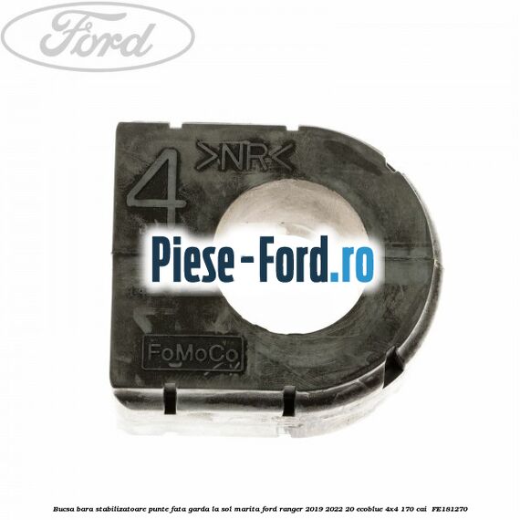 Bucsa bara stabilizatoare punte fata garda la sol marita Ford Ranger 2019-2022 2.0 EcoBlue 4x4 170 cai #59688A8443