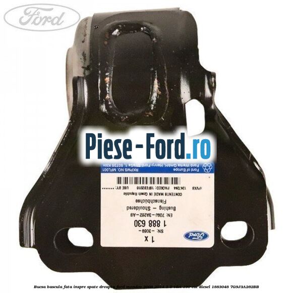 Bucsa bascula fata inspre spate dreapta Ford Mondeo 2008-2014 2.0 TDCi 130 cai diesel #EA95894E26