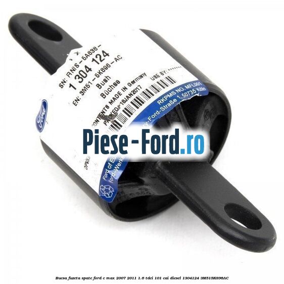 Bucsa fuzeta spate Ford C-Max 2007-2011 1.6 TDCi 101 cai diesel #E63A9F0950
