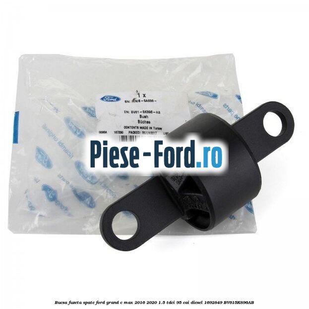 Bucsa fuzeta spate Ford Grand C-Max 2016-2020 1.5 TDCi 95 cai diesel #19D5C40DE5