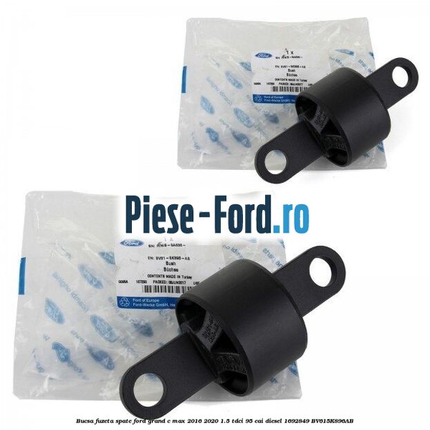 Bucsa fuzeta spate Ford Grand C-Max 2016-2020 1.5 TDCi 95 cai diesel #19D5C40DE5