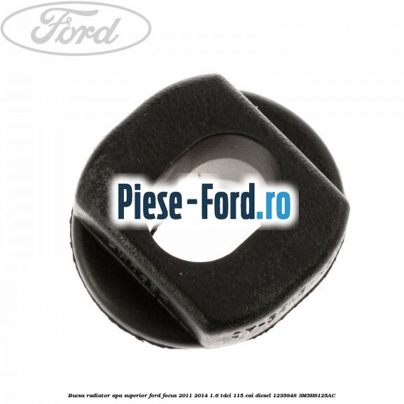 Bucsa radiator apa, superior Ford Focus 2011-2014 1.6 TDCi 115 cai diesel #48CF6B198F