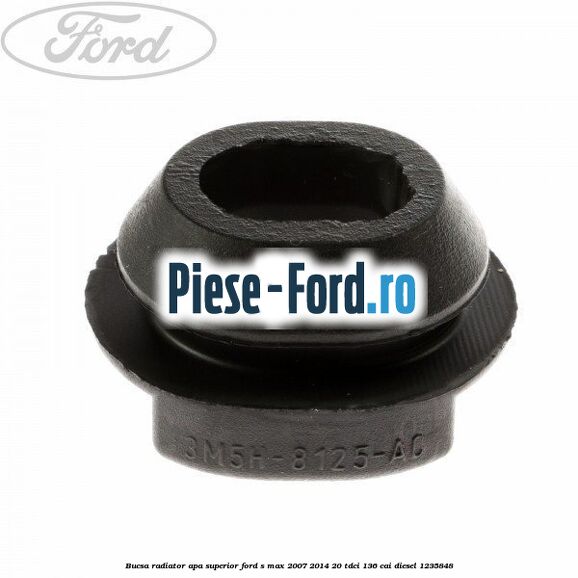 Bucsa radiator apa, superior Ford S-Max 2007-2014 2.0 TDCi 136 cai #4DDC0F2502