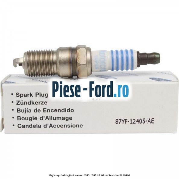 Bujie aprindere Ford Escort 1990-1995 1.3 60 cai #C1ABA89366
