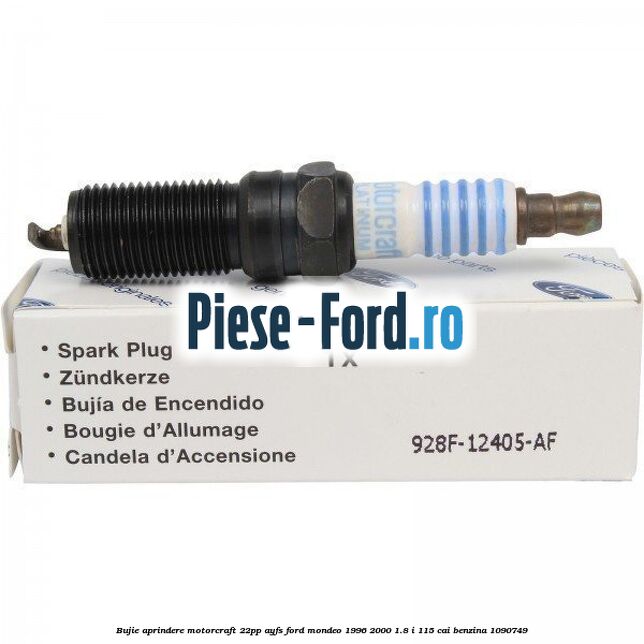Bujie aprindere Motorcraft 22PP AYFS Ford Mondeo 1996-2000 1.8 i 115 cai