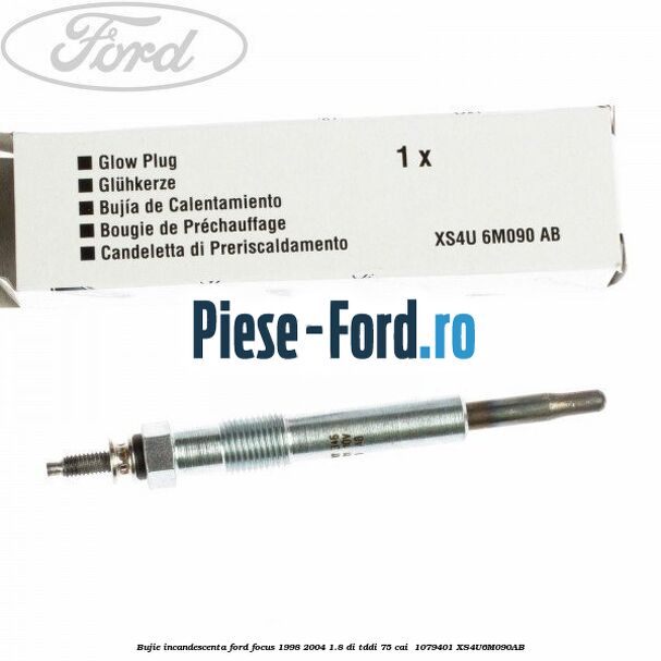 Bujie incandescenta Ford Focus 1998-2004 1.8 DI/TDDi 75 cai  #826E5F2480