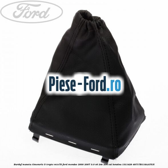 Adeviz rotund pedalier sport Ford Mondeo 2000-2007 3.0 V6 24V 204 cai benzina