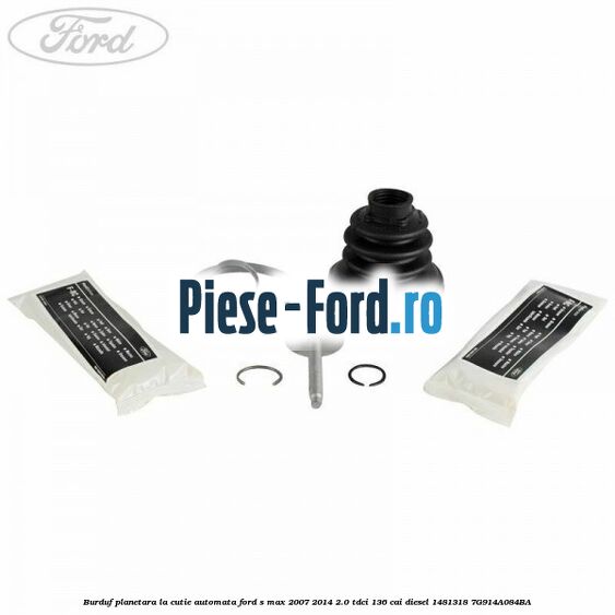 Brida rulment intermediar planetara dreapta Ford S-Max 2007-2014 2.0 TDCi 136 cai diesel