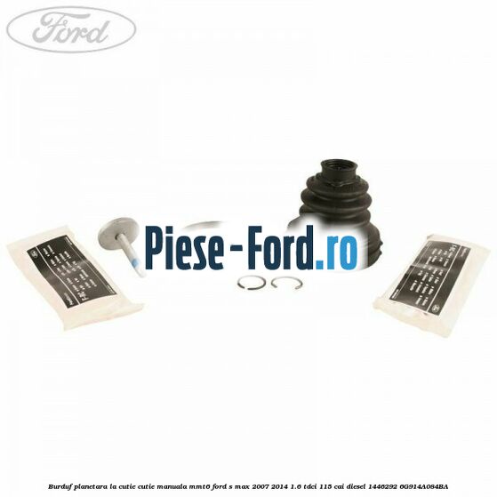Brida rulment intermediar planetara dreapta Ford S-Max 2007-2014 1.6 TDCi 115 cai diesel