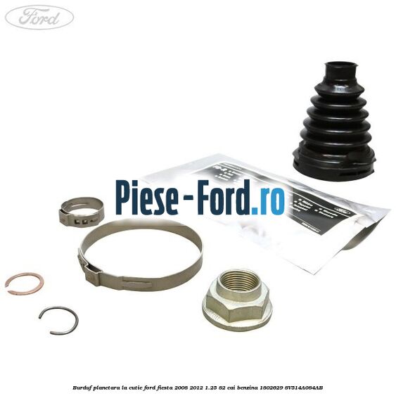 Brida rulment intermediar planetara dreapta Ford Fiesta 2008-2012 1.25 82 cai benzina