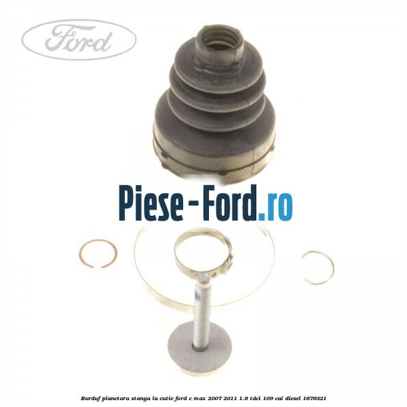 Burduf planetara stanga la cutie Ford C-Max 2007-2011 1.6 TDCi 109 cai #98BE1D4D6E