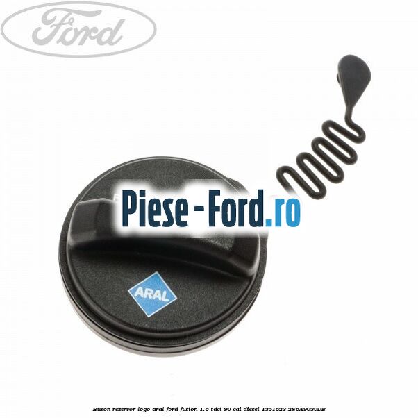 Buson rezervor logo Aral Ford Fusion 1.6 TDCi 90 cai diesel