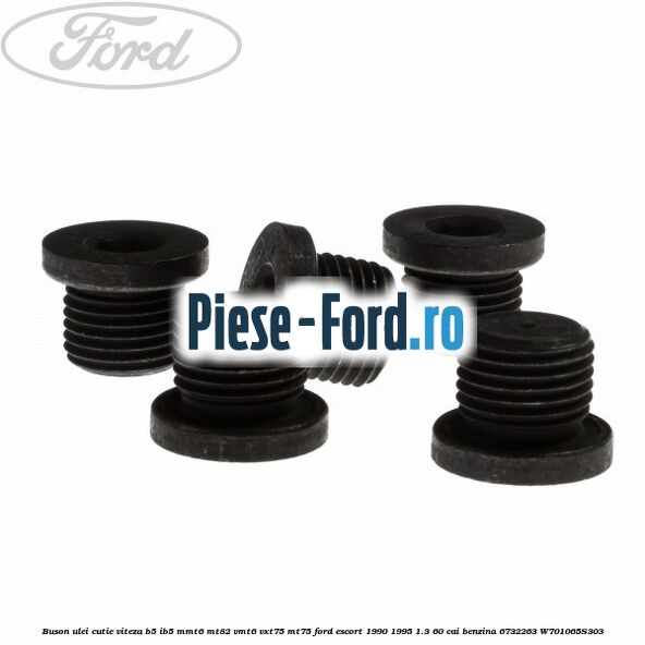 Buson ulei cutie viteza B5/IB5 MMT6 MT82 VMT6 VXT75 MT75 Ford Escort 1990-1995 1.3 60 cai benzina #8178244CD9