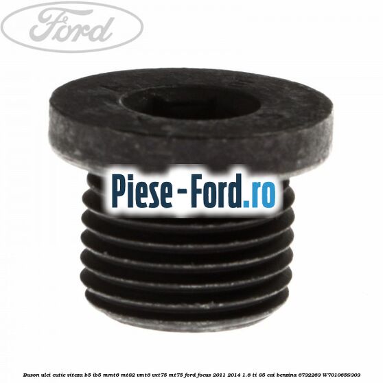 Bucsa ghidare cutie viteza 12 mm Ford Focus 2011-2014 1.6 Ti 85 cai benzina