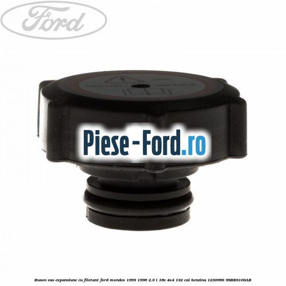 Buson vas expansiune cu filetant Ford Mondeo 1993-1996 2.0 i 16V 4x4 132 cai benzina #F3363C8739