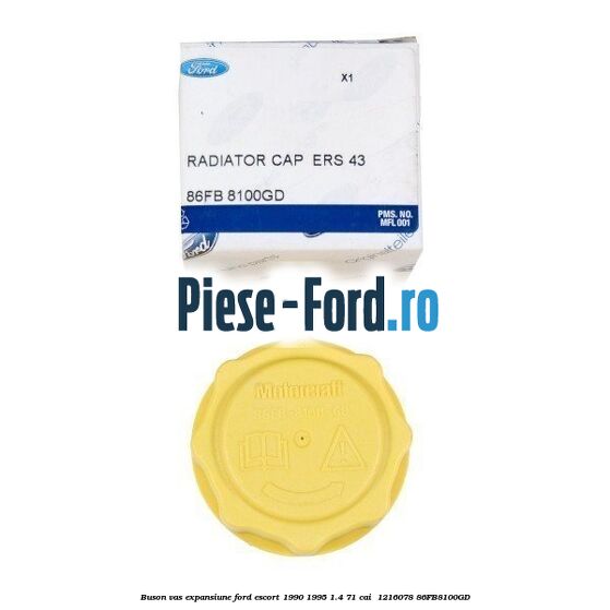 Buson vas expansiune Ford Escort 1990-1995 1.4 71 cai  #AEB6493447