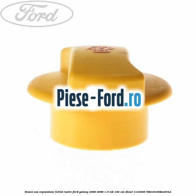 Buson vas expansiune lichid racire Ford Galaxy 2000-2006 1.9 TDI 130 cai diesel #22385A0008