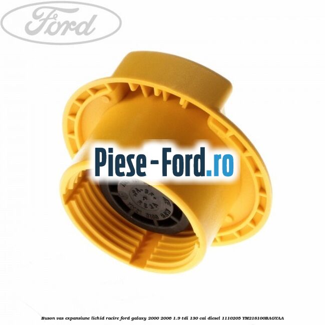 Buson vas expansiune lichid racire Ford Galaxy 2000-2006 1.9 TDI 130 cai diesel #22385A0008