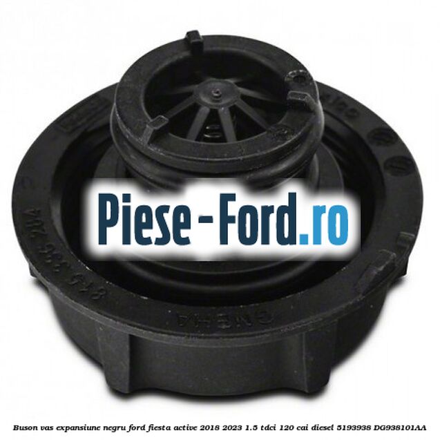 Buson vas expansiune negru Ford Fiesta Active 2018-2023 1.5 TDCi 120 cai diesel #8FCEEBC013