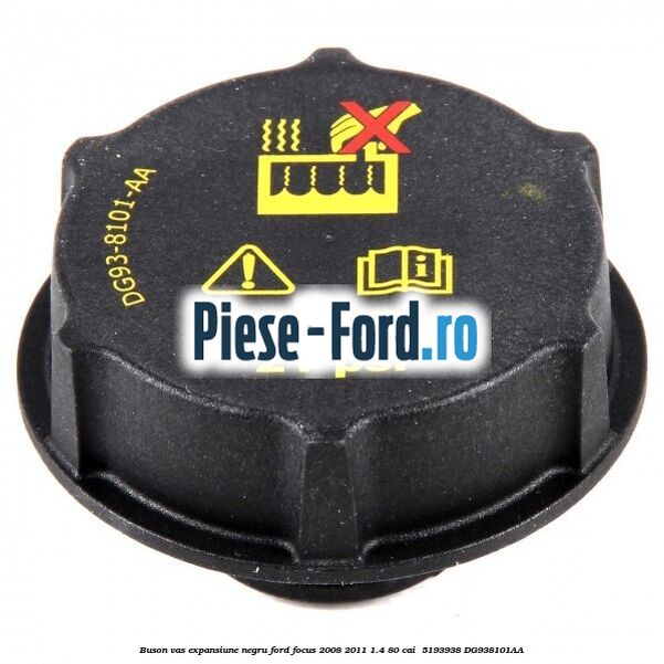 Buson vas expansiune negru Ford Focus 2008-2011 1.4 80 cai  #B266746FD0