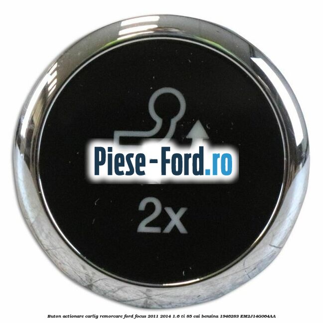 Adaptor priza 13 pin - 7 pin Ford Focus 2011-2014 1.6 Ti 85 cai benzina