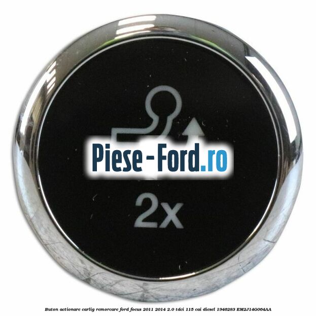 Adaptor priza 13 pin - 7 pin Ford Focus 2011-2014 2.0 TDCi 115 cai diesel