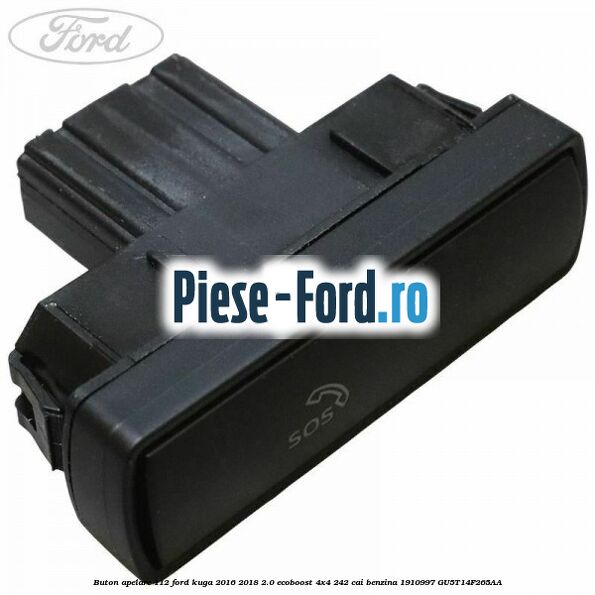 Buton actionare geam electric Ford Kuga 2016-2018 2.0 EcoBoost 4x4 242 cai benzina