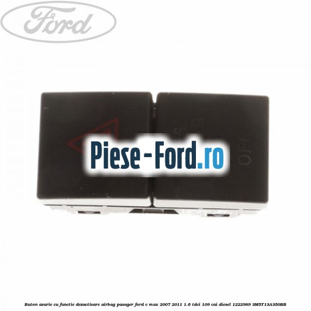 Buton actionare geam electric fata spate one shot Ford C-Max 2007-2011 1.6 TDCi 109 cai diesel