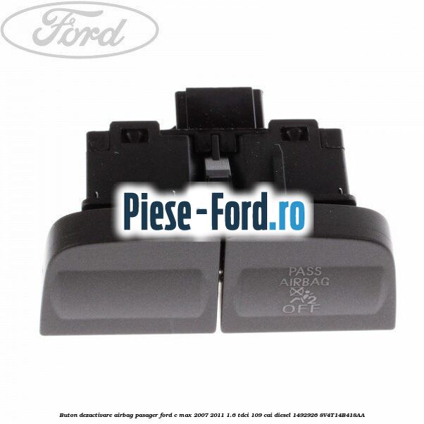 Buton dezaburire luneta Ford C-Max 2007-2011 1.6 TDCi 109 cai diesel