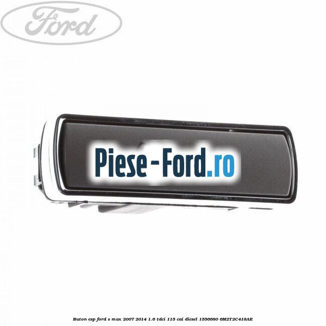 Buton avarie cu functie dezactivare airbag pasager Ford S-Max 2007-2014 1.6 TDCi 115 cai diesel