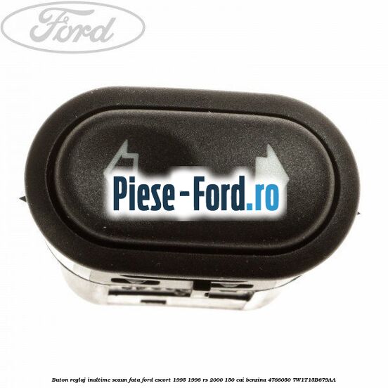 Buton reglaj inaltime scaun fata Ford Escort 1995-1998 RS 2000 150 cai benzina #0801E57843