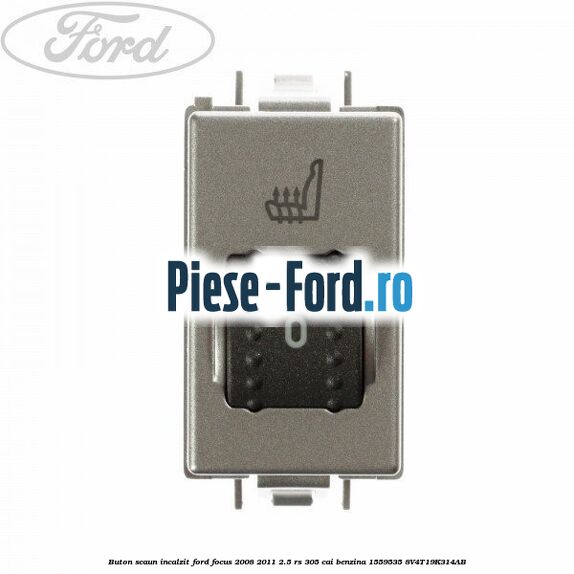 Buton reglaj inaltime scaun fata Ford Focus 2008-2011 2.5 RS 305 cai benzina