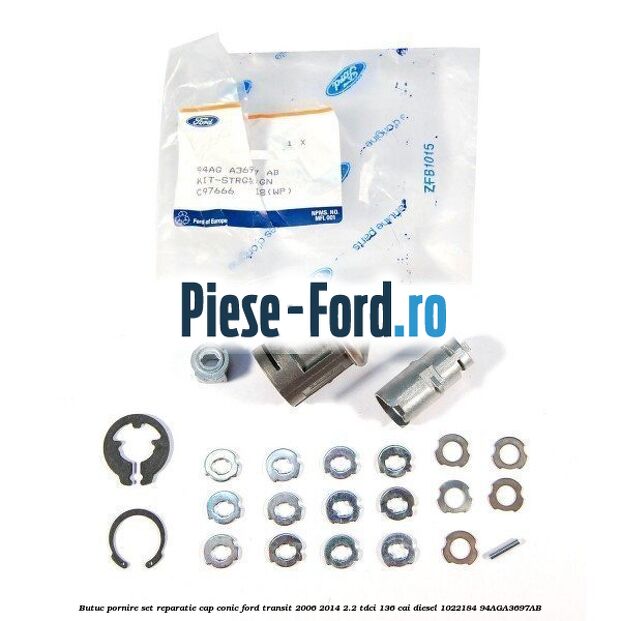 Butuc pornire set reparatie cap conic Ford Transit 2006-2014 2.2 TDCi 136 cai diesel #93E4C3A949