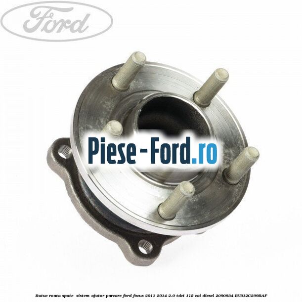 Butuc roata spate Ford Focus 2011-2014 2.0 TDCi 115 cai diesel