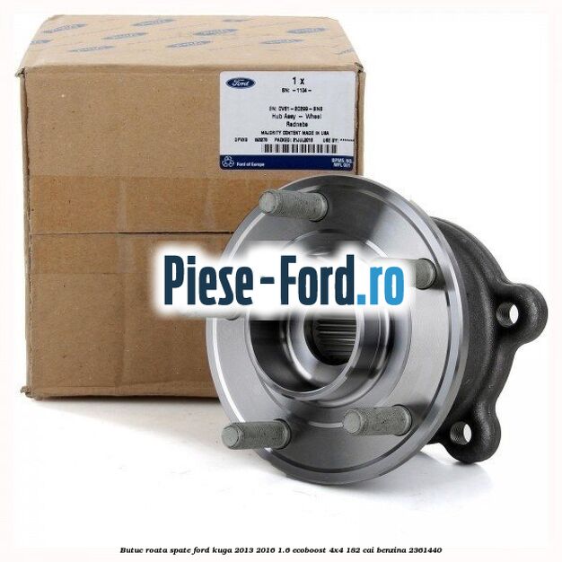 Butuc roata spate Ford Kuga 2013-2016 1.6 EcoBoost 4x4 182 cai benzina #5462A5FB57