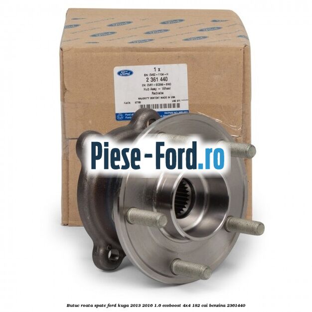 Butuc roata spate Ford Kuga 2013-2016 1.6 EcoBoost 4x4 182 cai benzina #5462A5FB57